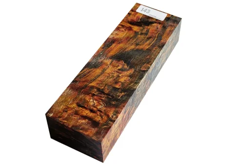 Finská bříza stabilizovaná multicolor 30 × 45 × 130 – č. 143