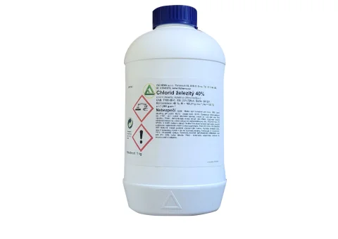 Chlorid železitý 1 kg roztok 40%