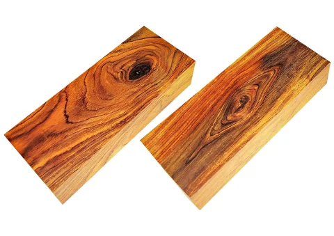 Cocobolo – originální kus 27 × 52 × 115 mm
