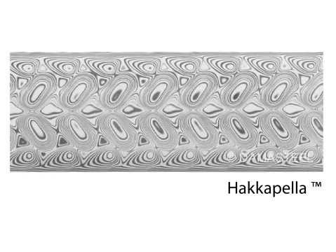 Damasteel Hakkapella DS93X – 2,5 × 50 × 300 mm