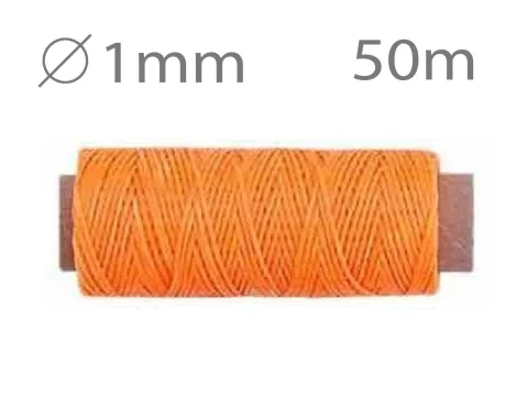 Nit voskovaná polyester 50 m