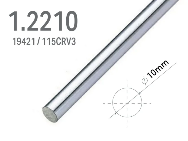 1.2210 „Stříbrnice“ – tyč kruhová