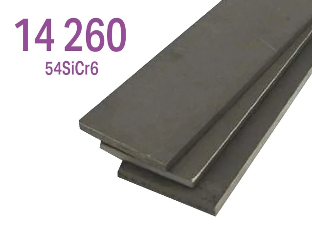 14 260 (54SiCr6) – plochá ocel