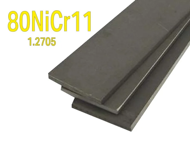 80NiCr11 (1.2705) – plochá ocel