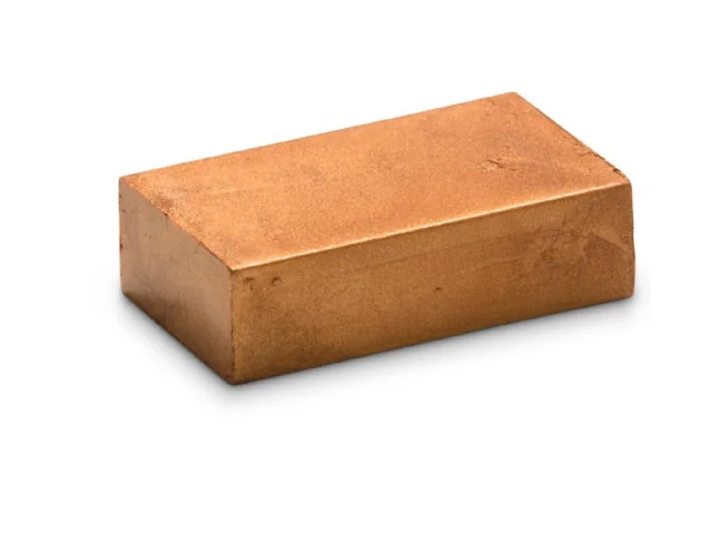 Bronz – blok 18 × 52 × 50 mm