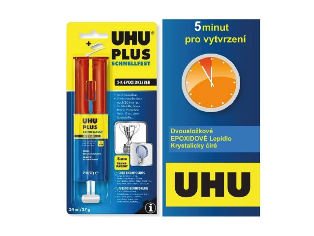 Epoxidové lepidlo UHU Plus 24 ml