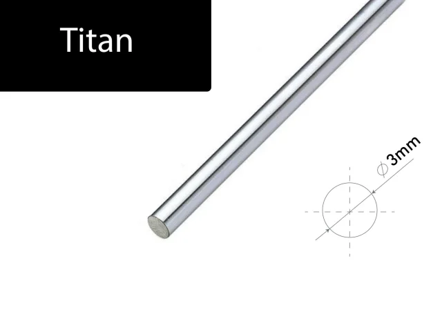 Titan Gr.2 – tyč kruhová 200 mm